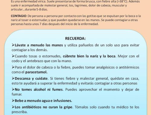 #Infografía: 8 consejos para cuidar (y prevenir) la gripe