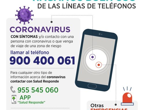 Información sobre el Coronavirus COVID-19 en la web de la Consejería de Salud y Familias