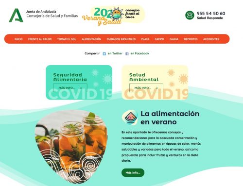 Cuidados frente al calor: verano y salud 2020