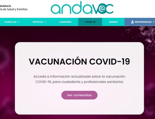 Información actualizada sobre la campaña de vacunación COVID-19 en la web de «Andavac»