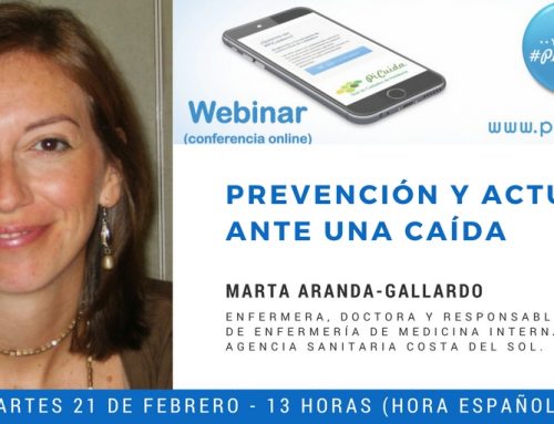 Webinar en #PiCuida sobre prevención y actuación ante una caída