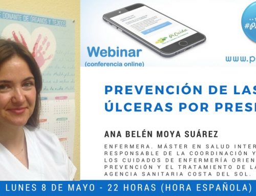 Webinar en #PiCuida sobre prevención de las úlceras por presión