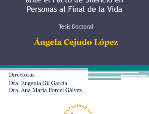 Tesis doctoral: Discurso de los profesionales sanitarios ante el pacto de silencio en personas al final de la vida