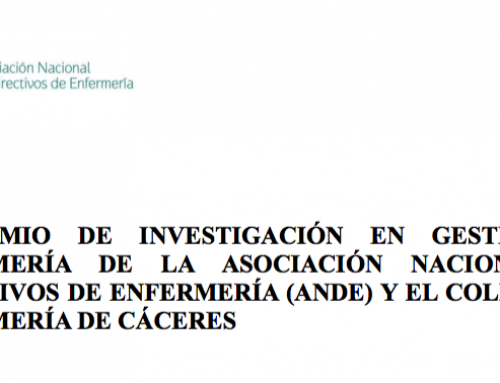 II Premio de Investigación en Gestión de Enfermería