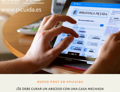 Evidencias: ¿Se debe curar un absceso con una gasa mechada impregnada en povidona yodada?