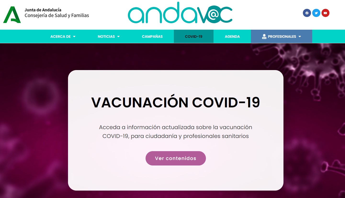 La web “Andavac” ofrece toda la información actualizada sobre la campaña de vacunación - PiCuida