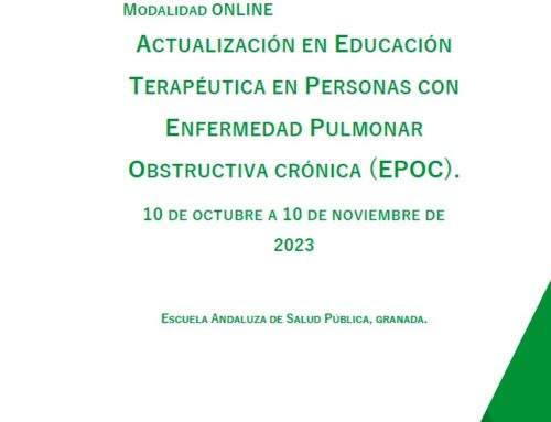 Curso: Actualización en educación terapéutica en personas con Enfermedad Pulmonar Obstructiva Crónica (EPOC)